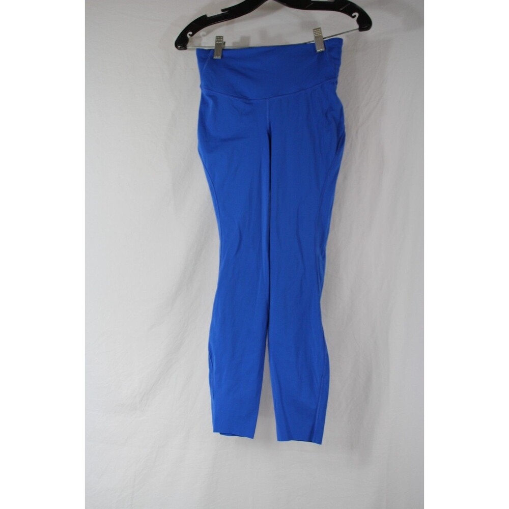 LULULEMON WOMEN 6 BLUE BASE PACE HIGH RISE ATHLETIC LEGGING W5DKHS Yoga PIlates